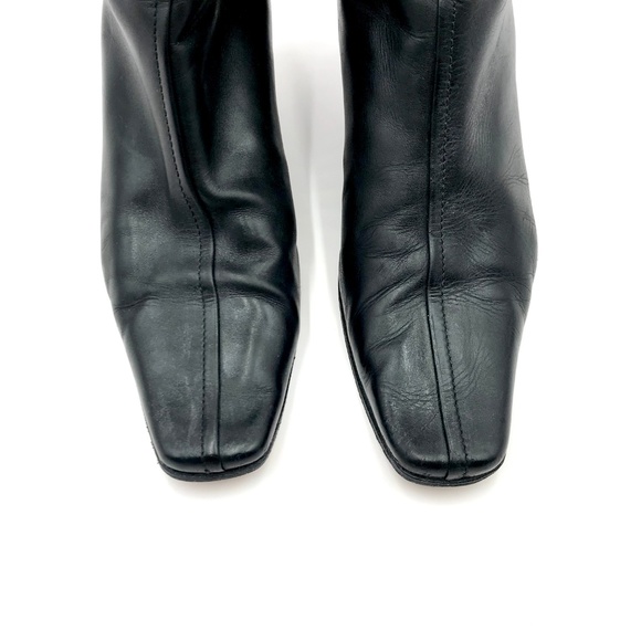 PRADA Black Leather Booties - Picture 5 of 8